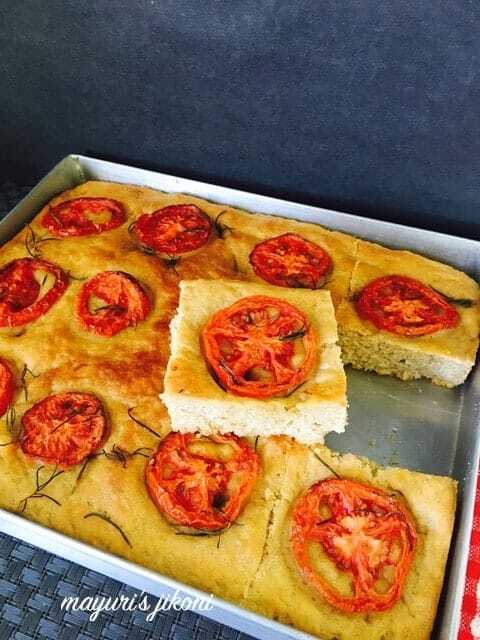 Tomato and Garlic Focaccia – Guest Post Series