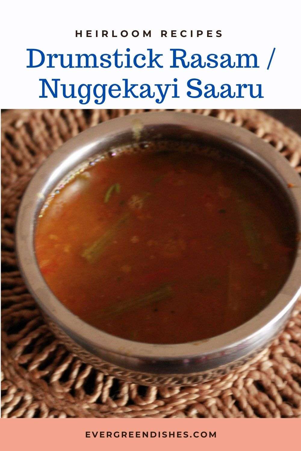 Drumstick Rasam / Nuggekayi Saaru Drumstick Rasam / Nuggekayi Saaru
