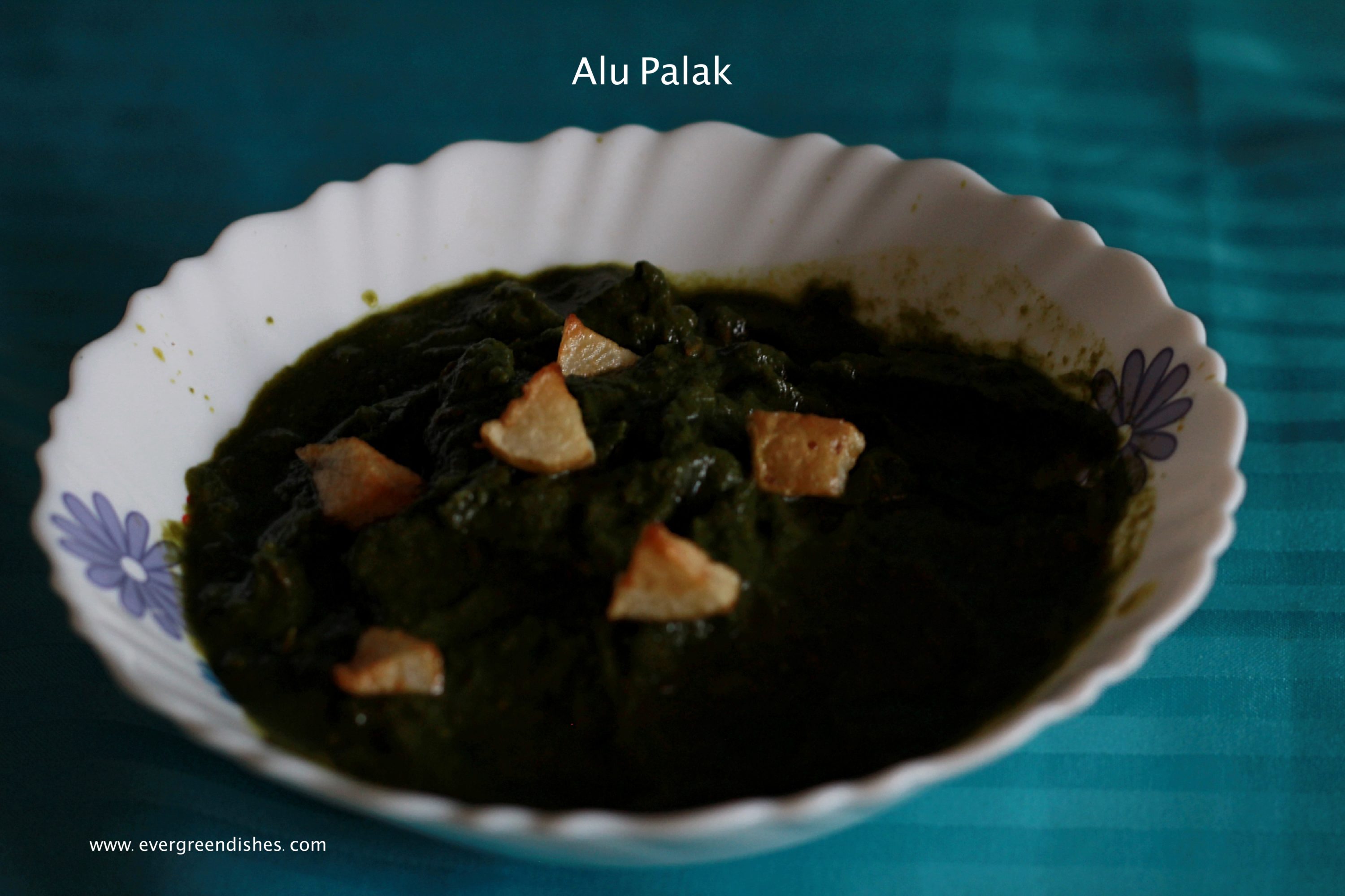 alu palak