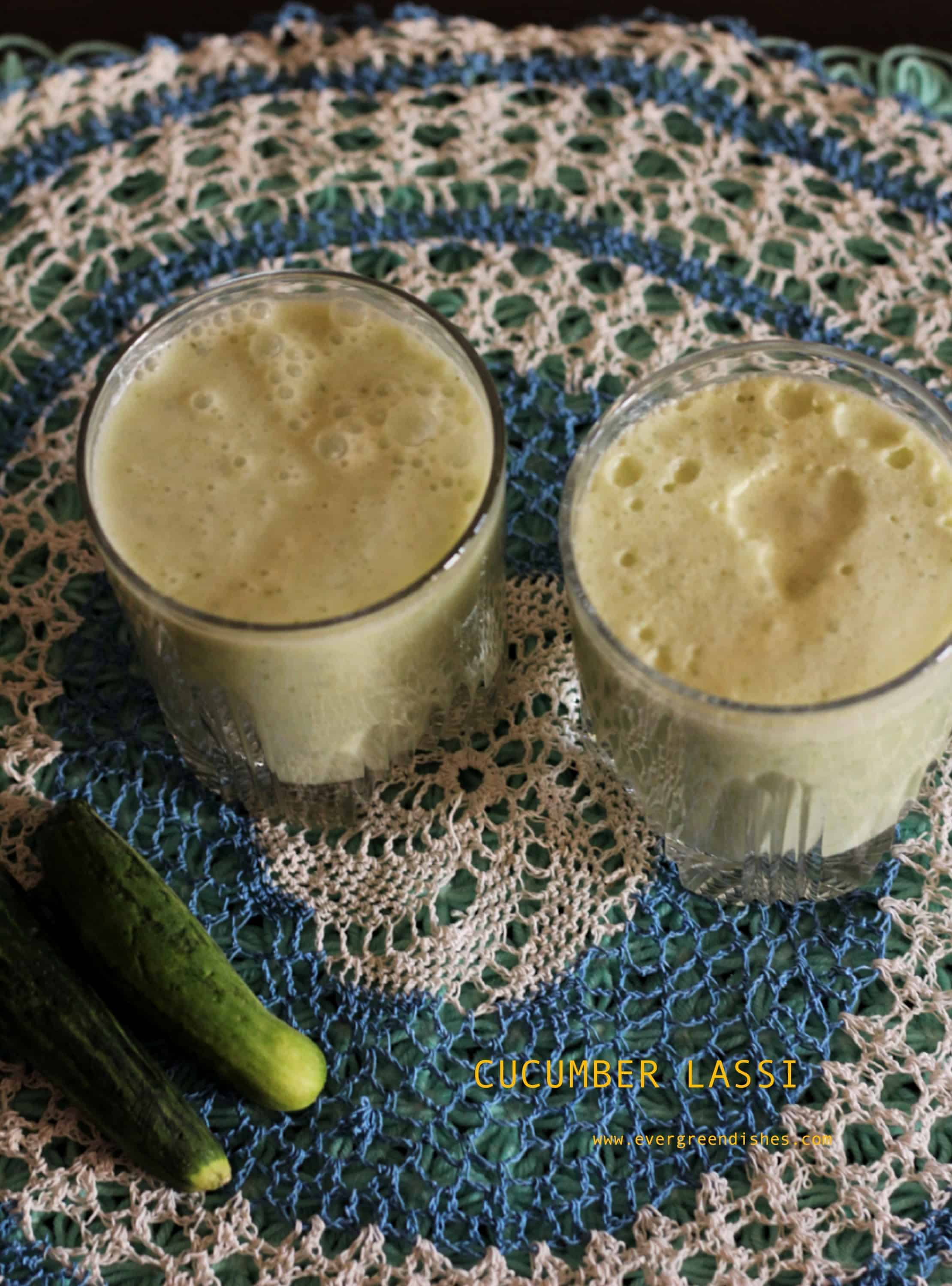 Cucumber Lassi / summer treats