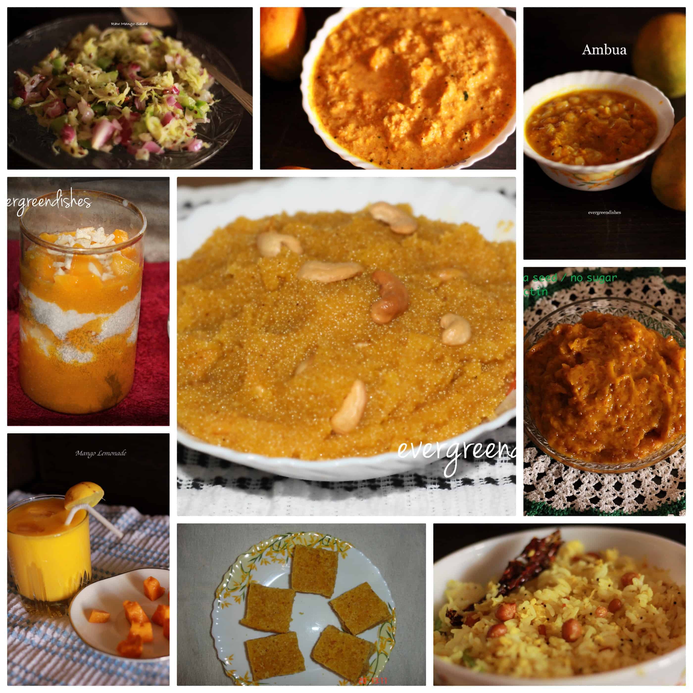 Mango Treats / collection of mango recipes