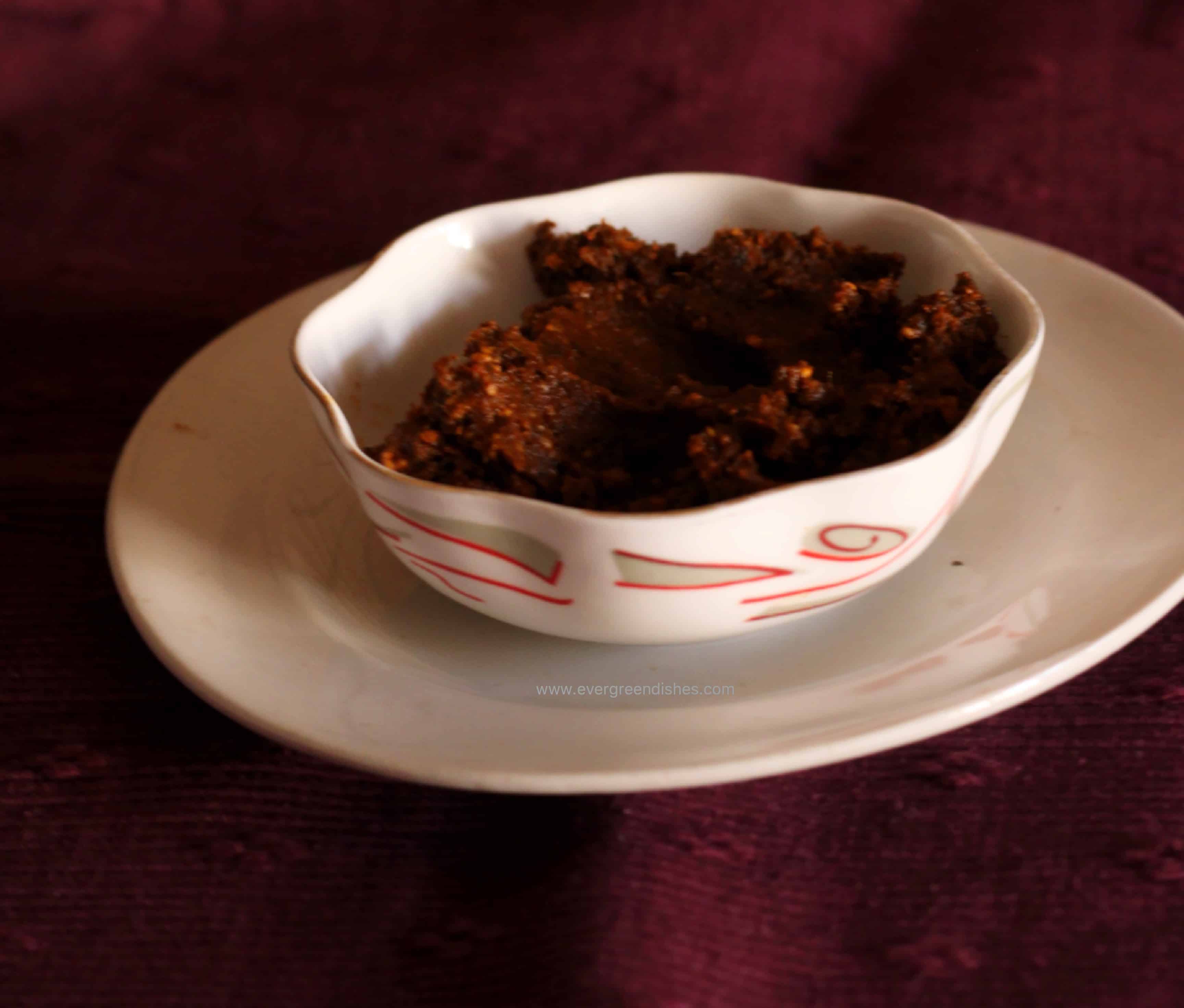 Kothambir Thokku / Coriander Thokku