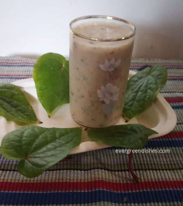 Banana Betel Milkshake | No Cook Recipes