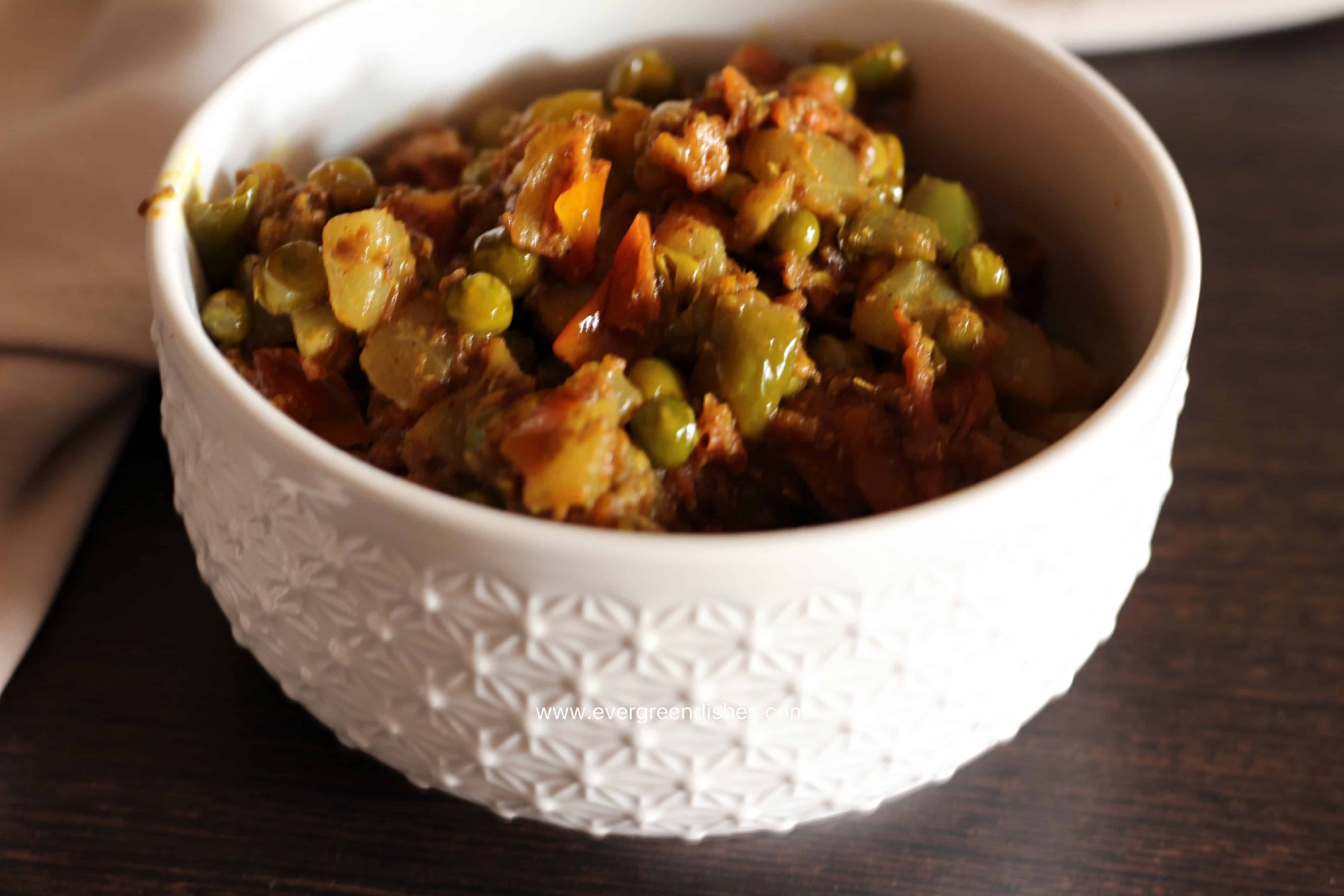 Vegetable Curry / Rajasthani Cuisine