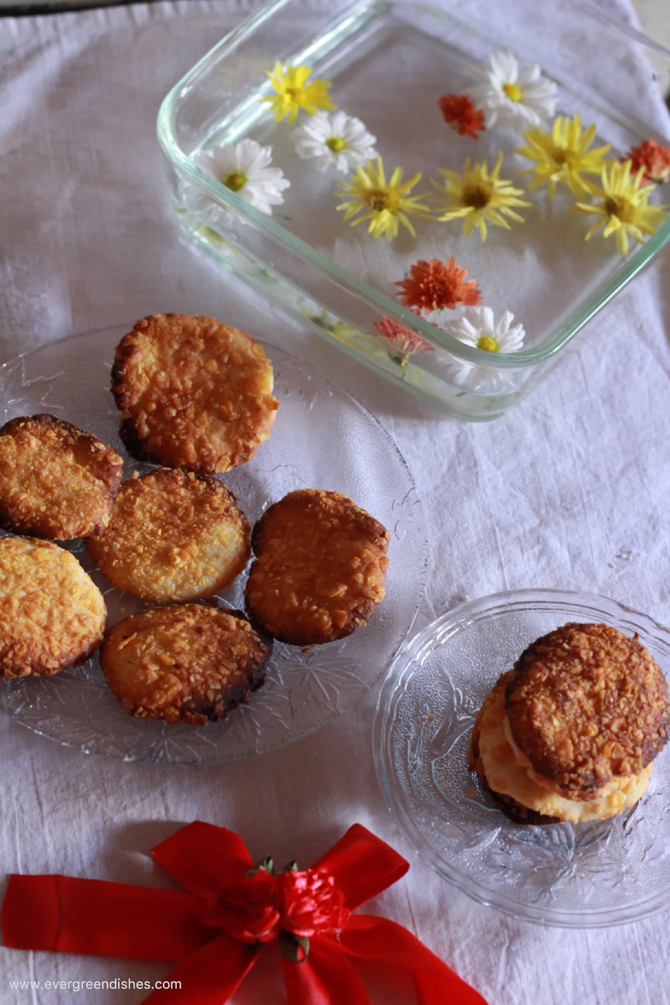Cornflakes Cookies / how to make cornflakes cookies