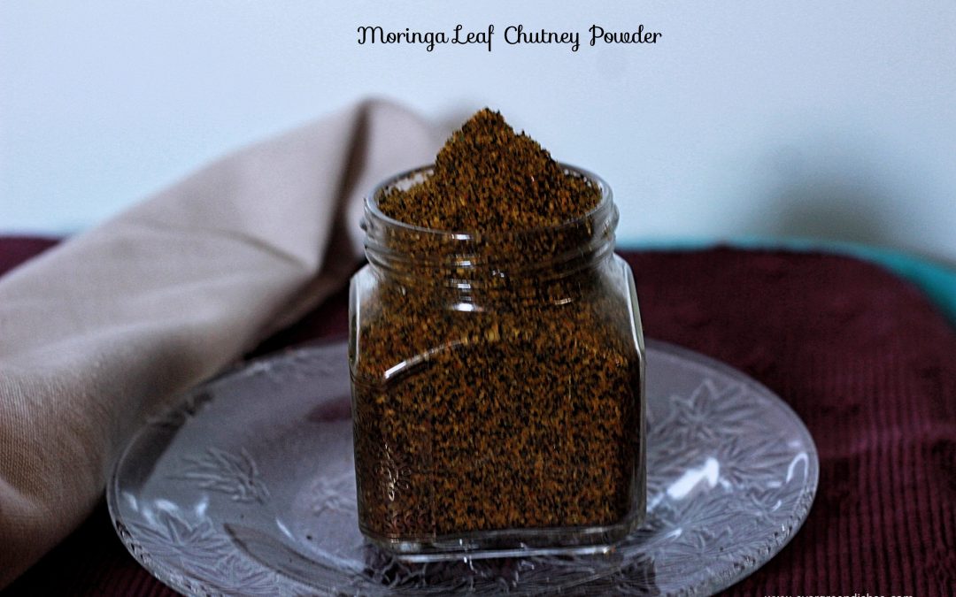 Moringa leaves chutney powder / Drumstick leaves powder recipe