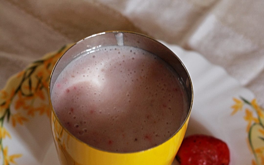 Strawberry Banana Milkshake