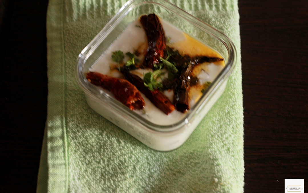 Spiced Yoghurt / Simple Raita for Pulao