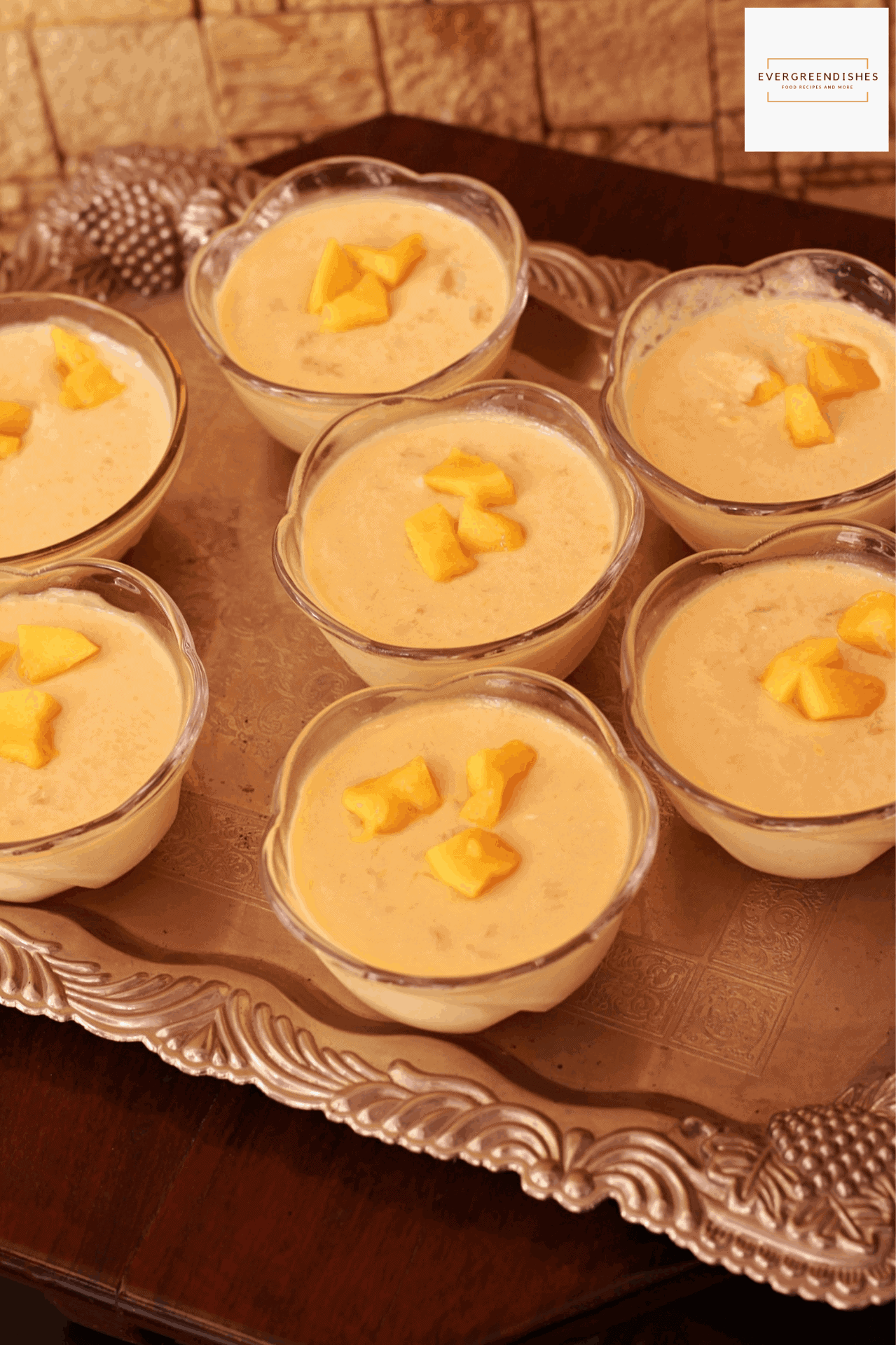 mango panna cotta