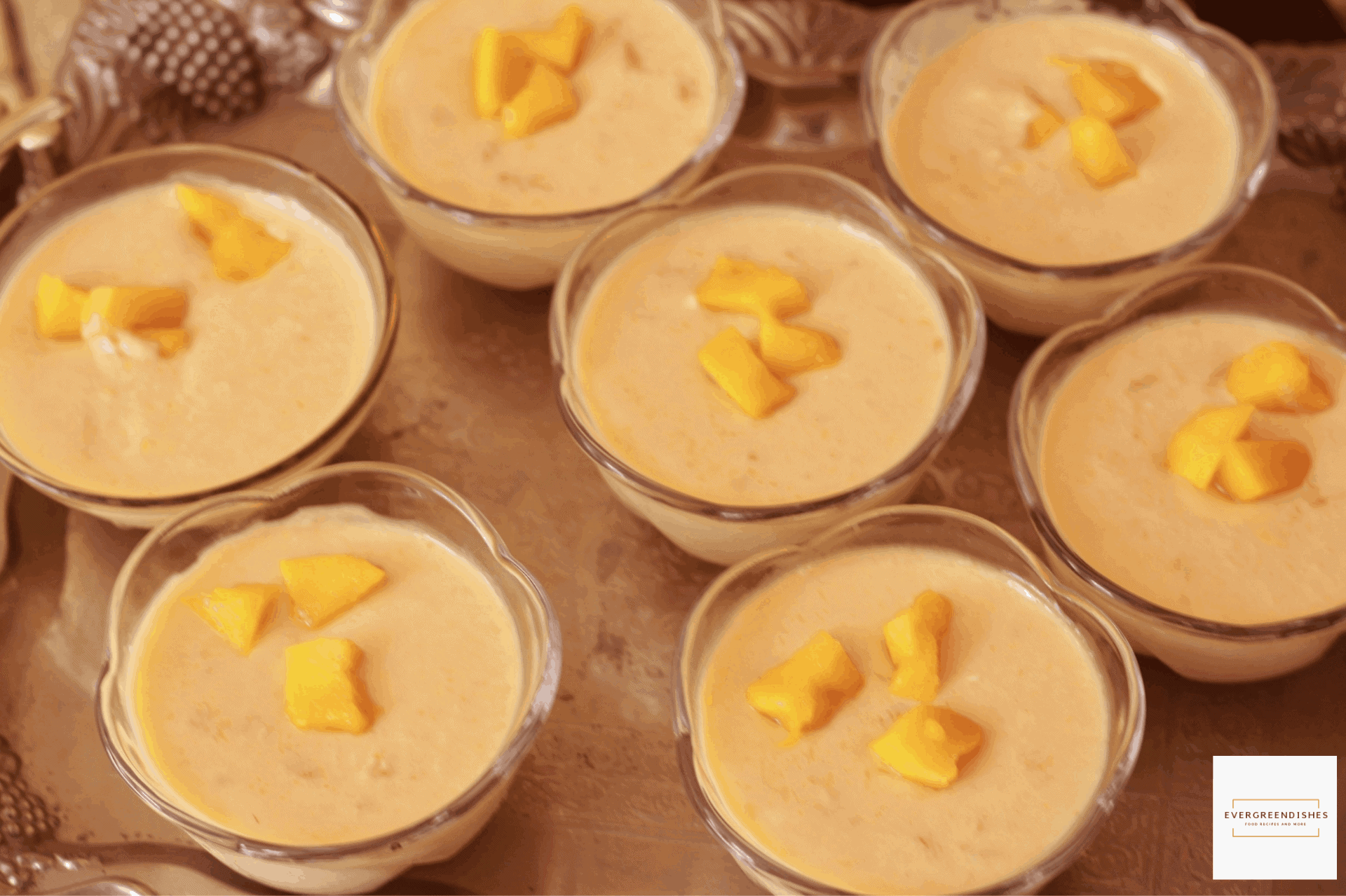 mango panna cotta