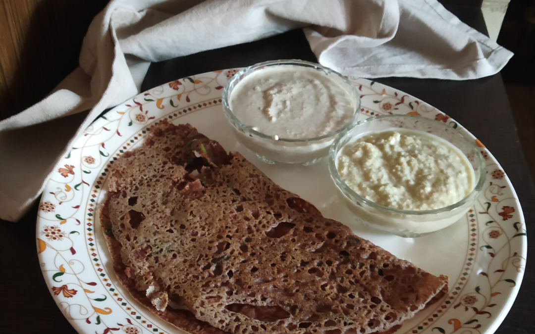 Instant ragi dosa | Ragi dosa recipe | Finger millet dosa