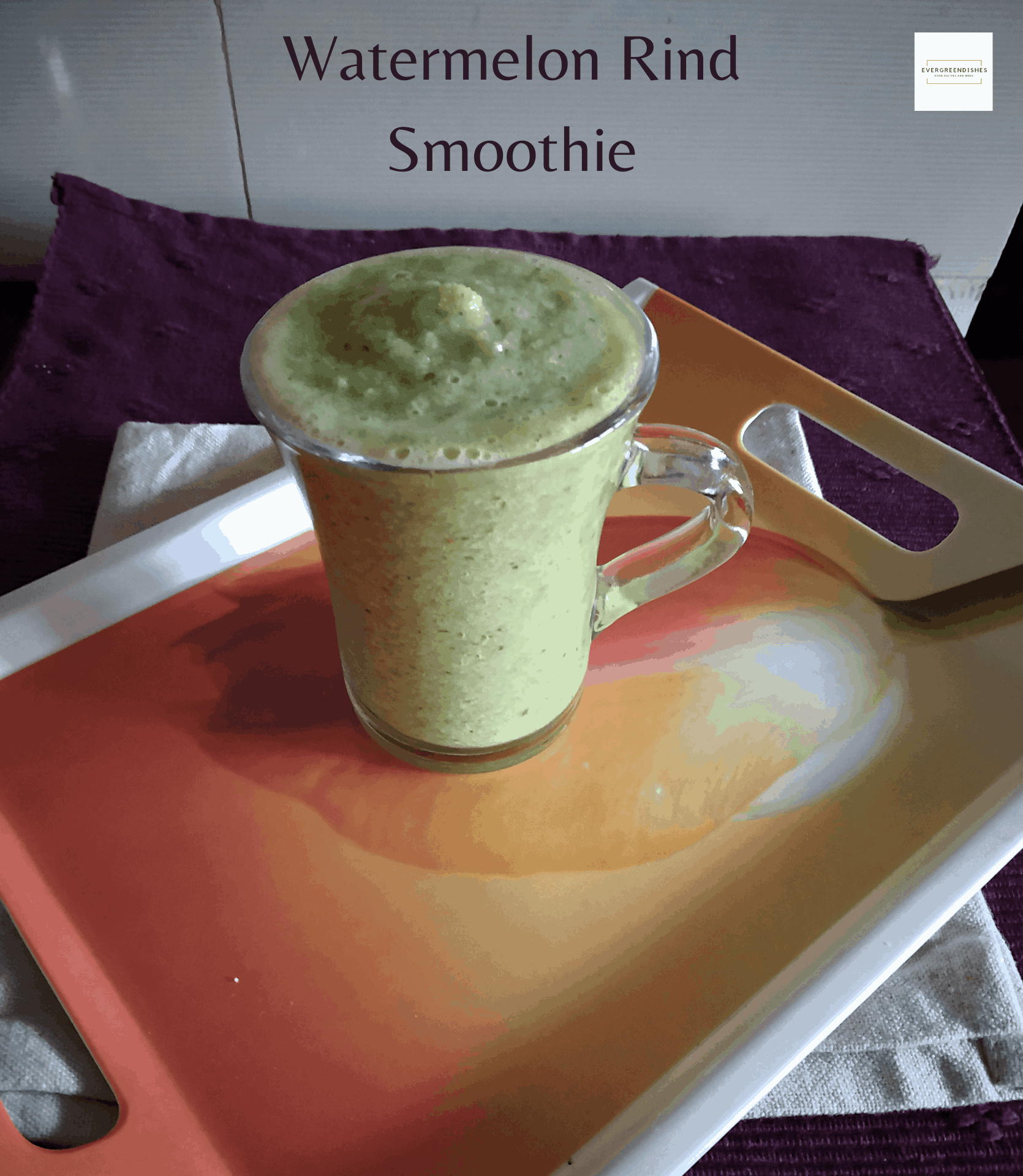 Watermelon Rind Smoothie Watermelon Rind Smoothie