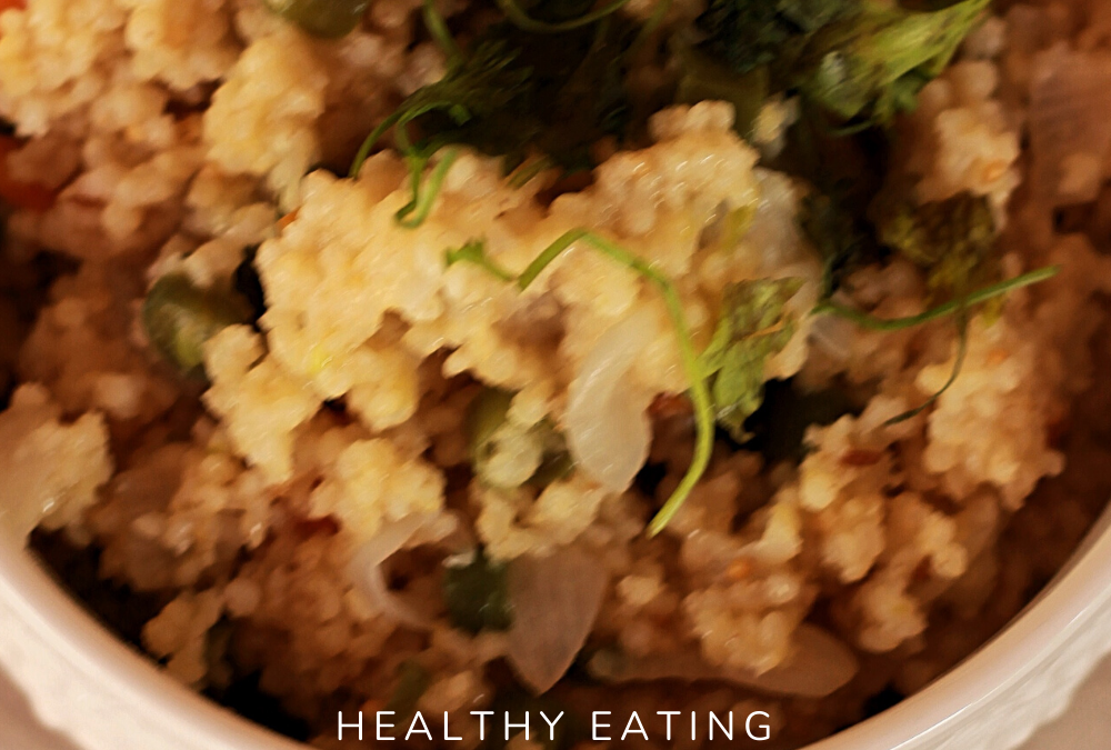 Millet Pulao / Foxtail millet Pulao