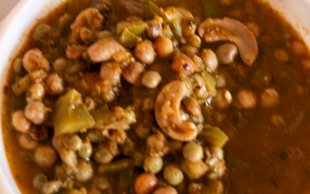 Tuvar and Capsicum Masala