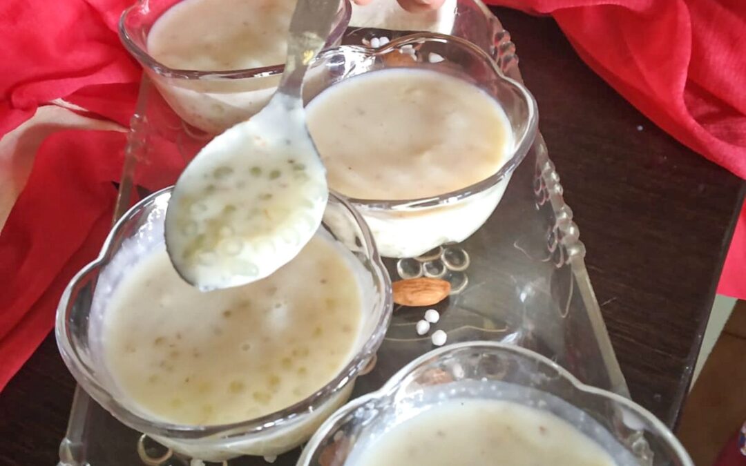 Sabudana Kheer / Sabakki Payasam