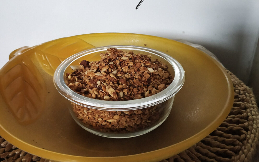 Homemade Granola on Stovetop
