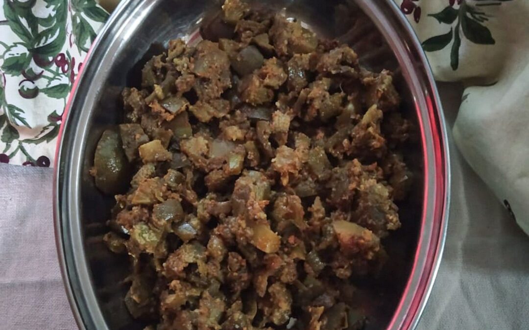 Brinjal Stir Fry | Badanekayi Palya