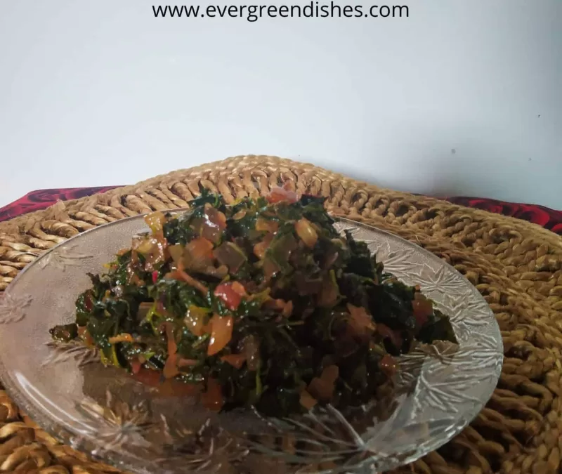 Amaranth leaves Stir Fry | Rajgiri Soppu Palya