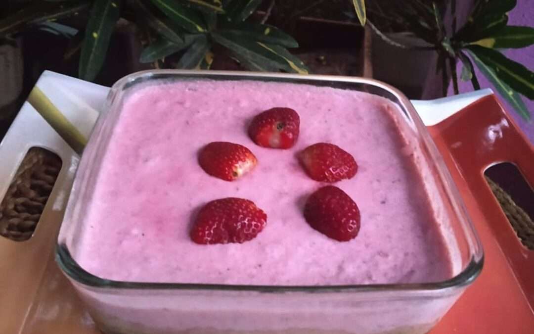 No Bake Strawberry Cheese Cake