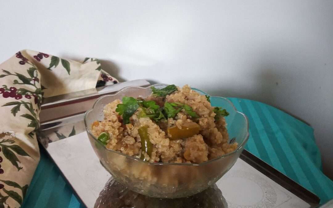 Quinoa Upma | How to make quinoa upma