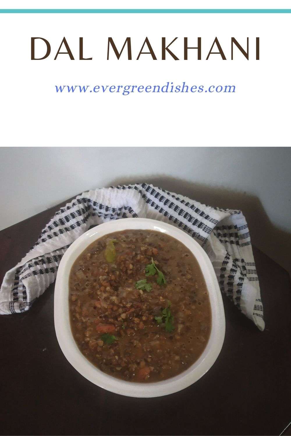 Dal Makhani is a creamy and tasty side dish from North Indian cuisine. 