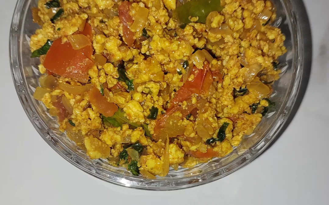 Paneer Bhurji | North Indian Cuisine