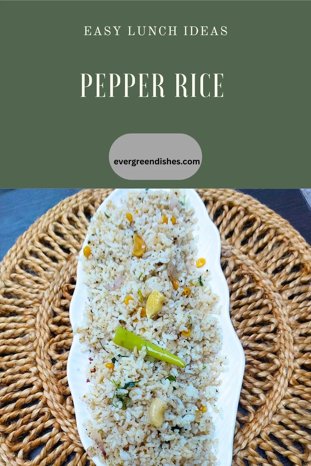 Pepper Rice