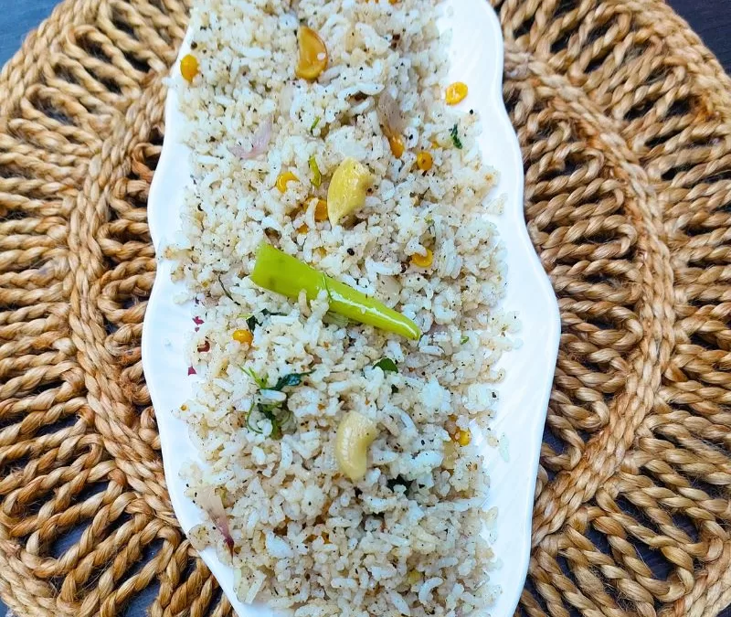 Pepper Rice | Pepper Cumin Rice Recipe