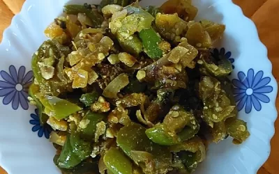 Capsicum Stir Fry | Donna Menasinakayi Palya
